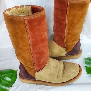 Patchwork Ugg boots